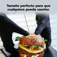 thumbnail image 4 of Guantes De Nitrilo Negros Parrillero, Kit Asador 15 pares CHEF DEMO chef demo, 4 of 9