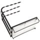 thumbnail image 5 of Toallero de cocina, soporte para trapo de esponja, soporte para paño de plato, escurridor de tela, suministros de cocina HOMEMAXS 15380819-MX, 5 of 7