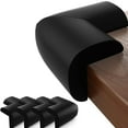 thumbnail image 1 of 4-Pack Soft Table Corner Guards, Pre-Taped Furniture Edge Protectors for Child Safety Home Use, 1 of 6