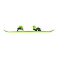 thumbnail image 3 of Lucky Bums 95cm Youth Kids Plastic Snowboard with Adjustable Bindings, Green, 3 of 6