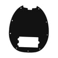 thumbnail image 2 of MERIGLARE Bass Pickguard Anti Scratch Guard Plate 9 Hole Accessory Replacements Protection Hardware Bass Guitar Pickguard Scratch Plate Black, 2 of 9