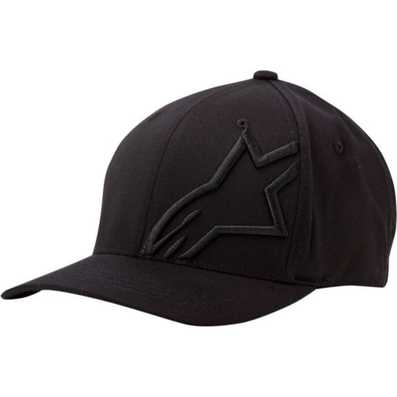 ALPINESTARS Men's Corp Shift 2 Flexfit Hat, Black/Black, Large/X-Large