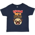 thumbnail image 3 of Inktastic Pug Dog Loved by a Pug Boys or Girls Toddler T-Shirt, 3 of 5
