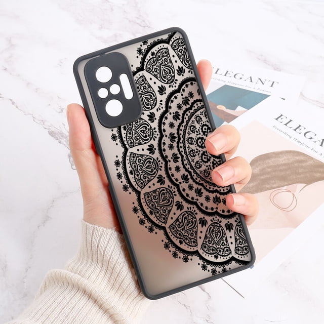 Funda de Mandala para Xiaomi Redmi Note 10 Pro, Funda para Redmi Note 11, 9, 8, 9s, 10s, 9T, Poco X5 Pro, F3, X3, NFC, X4, GT, 12, 11 Lite, 12T, 11T Fivean unisex
