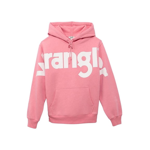 Wrangler Womens    Classic Logo Hoodie S Pink