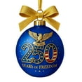 thumbnail image 2 of Dserhfy United States 250th Anniversary Ornament 250th Anniversary Acrylic Christmas Ball Ornament Patriotic Christmas Tree Hanging Decor, 2 of 8
