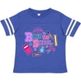 thumbnail image 3 of Inktastic Back to School with School Supplies Girls Toddler T-Shirt, 3 of 5