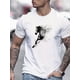 thumbnail image 1 of Camiseta de manga corta con cuello redondo y estampado creativo de caballos de verano - Camisetas casuales para hombre - Estilo urbano moderno, cómoda, transpirable, suave, ajuste relajado, perfecta p, 1 of 5