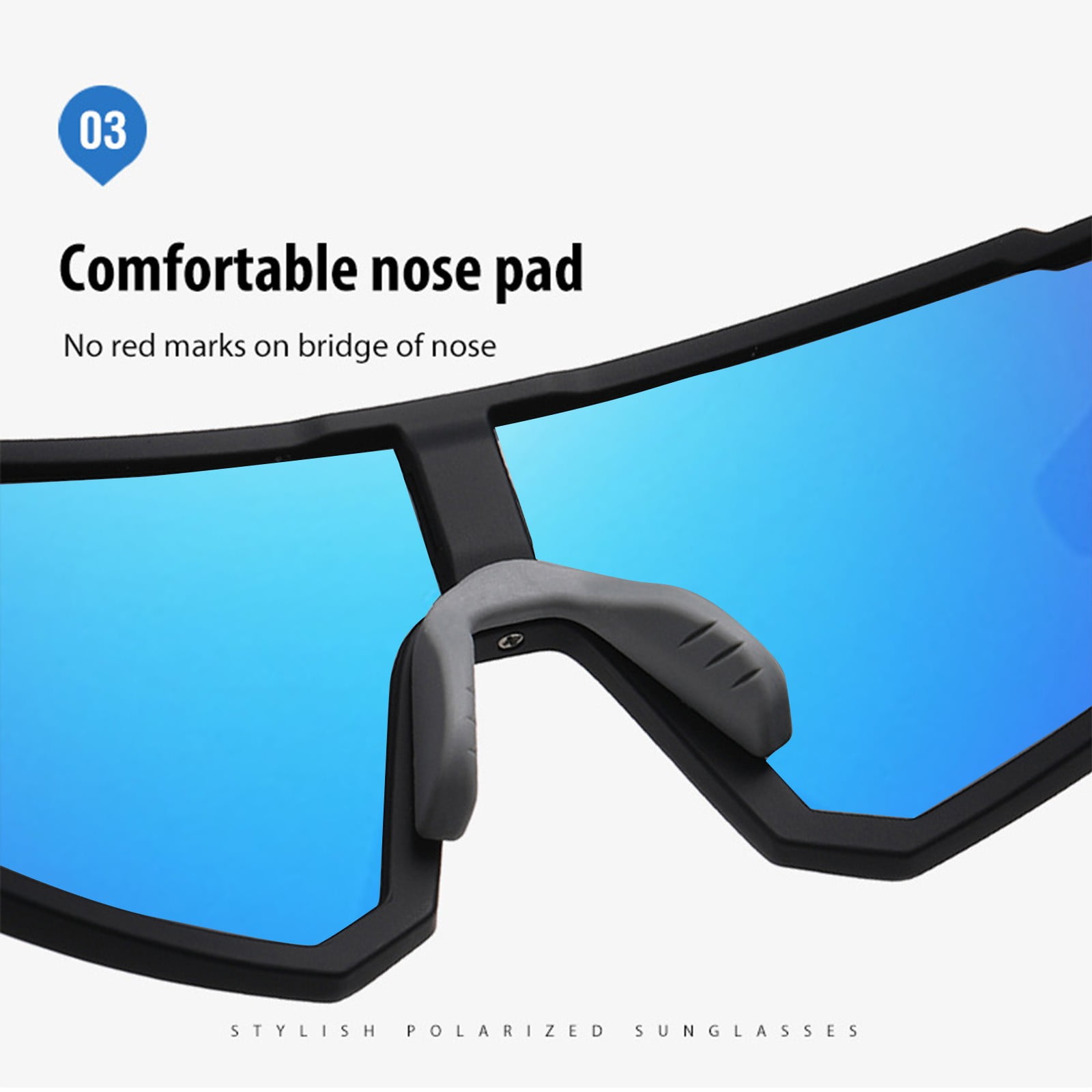 mtvxesu Polarized Cycling Riding Glasses, Outdoor Bike