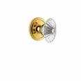 thumbnail image 2 of Grandeur Burgundy Single Dummy Door Knob with Circulaire Rosette, 2 of 2