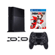 thumbnail image 1 of Sony PlayStation 4 PS4 1TB Original Console - Refurbished Bundle with NBA 2K18 Game and 2 RetroFam Wireless Controllers, 1 of 6