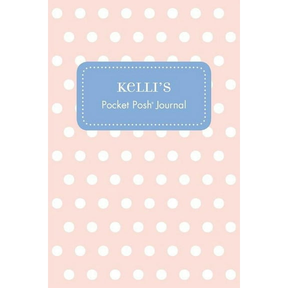 Kelli's Pocket Posh Journal, Polka Dot, (Paperback)
