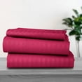 thumbnail image 6 of Lux Decor Collection Premier 1800 Collection Soft Microfiber Twin XL Bed Sheet Set, Wrinkle, Fade Stain Resistance Bedding Set & Pillowcases - Burgundy, 6 of 6
