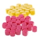 thumbnail image 1 of 50 Piezas 6 16mm Esquina forma forma forma Dados en RPG de Accesorios Amarillo + Rosa Roja, 1 of 6