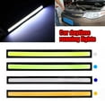 WENXUAN 12V COB Led Strip Drl Daytime Running Lights Fog Lamp Car