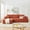 Orange(Left Chaise), variant on Leumius 108" L-Shaped Sectional Sofa,Chenille Boneless Couch, Modern 3-Seat Upholstered Cloud Couch Sectional with Deep Seat and Cup Holders for Living Room,No Assembly Required,Black