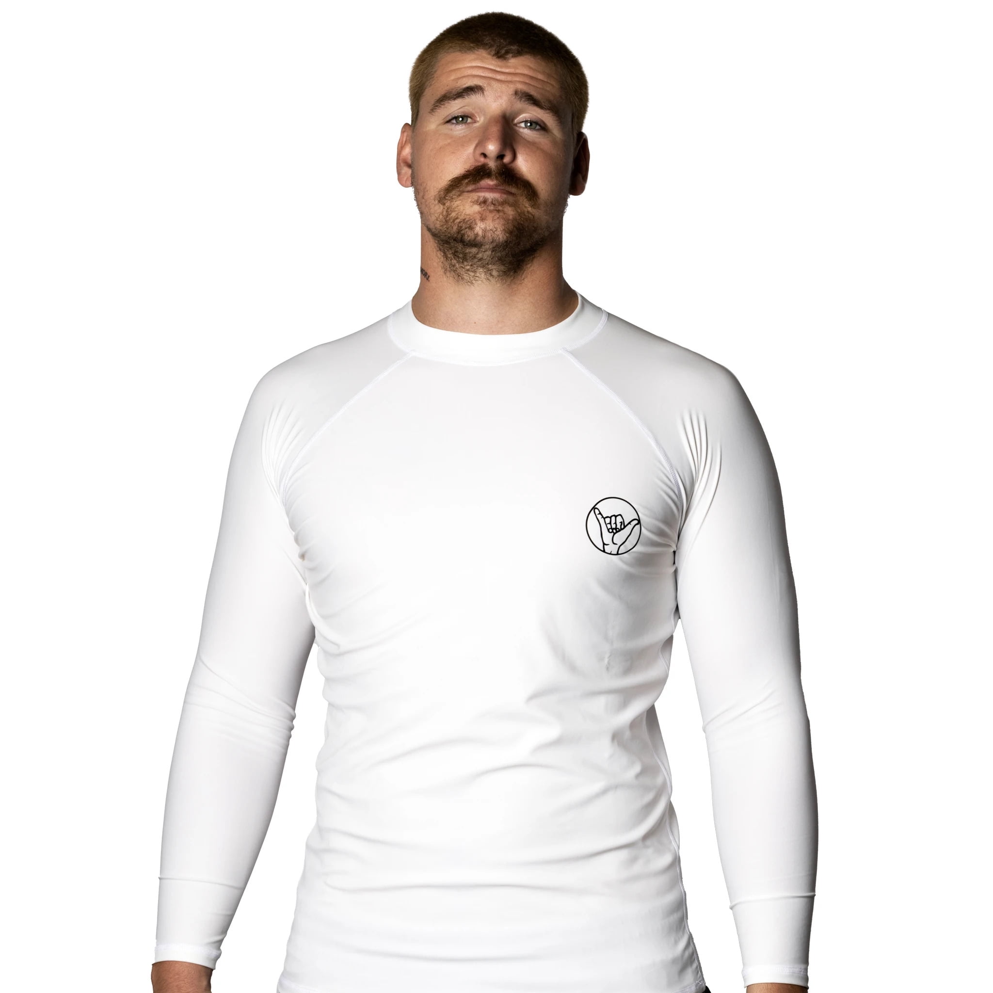 Shaka Men's LongSleeve Rashguard Shirt