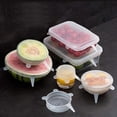 thumbnail image 4 of Silicone Fresh Cover-White-No Smiley Juego de 6 piezas Estándar europeo Ormromra WL-00233-2, 4 of 5