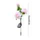 thumbnail image 3 of Lámpara De Rosas Con Energía Solar, Luz De Jardín Impermeable Para Exteriores, Flor Led De Simulación Solar, Instalación Con Estaca, Iluminación Decorativa Para Césped,Vsgery, 3 of 8