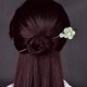 thumbnail image 3 of Palillo de Pelo Chino Japonés Horquilla de Madera Vintage Palillos de Pelo de Flores Tocado Antiguo para Hanfu Cosplay Accesorios Zefei Wu 9024735067665, 3 of 5