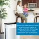 thumbnail image 3 of Purificador de aire Brondell P700BB-W Pro, filtro de aire limpio, blanco, 3 of 8