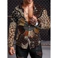 thumbnail image 1 of Camisa de manga larga de otoño para hombre, camisa casual retro con estampado 3D, ropa de hombre personalizada de manga larga estilo callejero étnico para hombre, 1 of 6