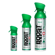 Boost Oxygen Supplemental Oxygen To Go | All-Natural Respiratory Support for Health, Wellness, Performance, Recovery and Altitude, Natural, 10L, 5L, 2L Canister Multi kit