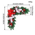 Christmas Deals for Decorations,Christmas Door Corner Rattan Decoration