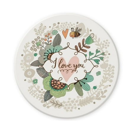 

GHOONEY Natural Diatom Mud Absorbent Quick-Drying Coaster Dinner Plate Soup Bowl Anti-Scalding Pad Tooth Cup Soap Anti-Skid Pad