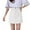 White, variant on Letdown Womens Mini Denim Skirt - Casual Stretch Slim Fit High Waisted Jean Skirts Pencil High Waisted A-Line Jean Skirt