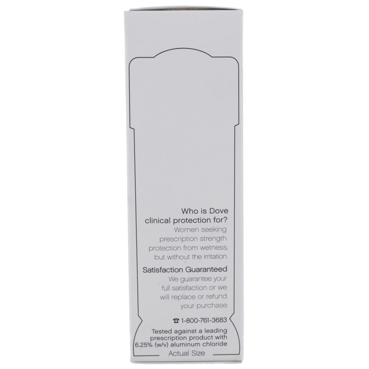 Dove Clinical Protection Antiperspirant, Original Clean 1.7 oz (Pack of 6)