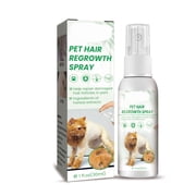 Dog Skin and Coat Health Supplements Liquid Spary Pet Hair Loss Treatments Helps Hair Loss Regrowth Works for Dogs Cats