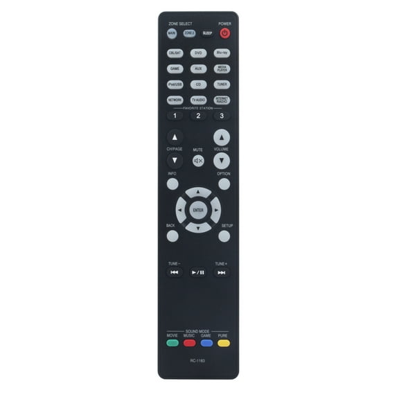 New RC-1183 Replaced Remote Control for Denon Integrated Network AV Receiver AVRX2000 AVRE400 AVR-X2000 AVR-E400