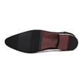 thumbnail image 3 of Santimon Black Penny Loafers for Men Classic Soft Timeless Casual Shoes US 10.5, 3 of 8