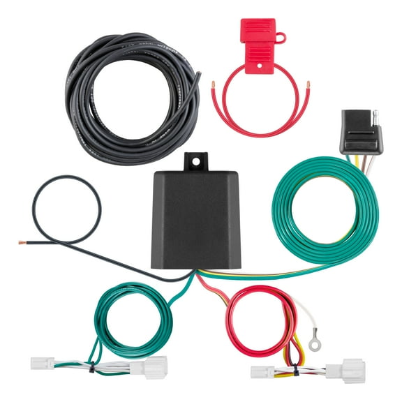 CURT 56482 Vehicle-Side Custom 4-Pin Trailer Wiring Harness, Fits Select Mitsubishi Outlander Sport