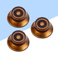 thumbnail image 4 of EeaseCA 3PCS/Set Round Guitar Knobs Volume Tone Control Knobs Rotary Knobs Epiphone Style Electric Guitar Parts Replacement GD39 (Light Brown), 4 of 7
