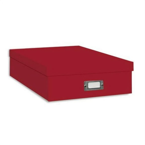Pioneer Photo Albums Jumbo Scrapbook Storage Box (Red)