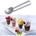 thumbnail image 3 of Ice cream scoop, 18cm long aluminum ice cream scoop, non-stick and anti-freeze scoop, melon ballet scoop, kitchen food and fruit scoop, mashed potatoes, 3 of 5