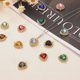 thumbnail image 4 of Uxcell 20 Pcs Rhinestone Heart Charm Crystal Heart Rhinestones Pendants Flat Back Craft Supplies for Jewelry Making Bracelet Necklace Earring Pendant DIY Accessories, Matte Black, 4 of 7