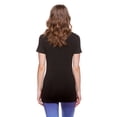 thumbnail image 2 of Short Sleeve Short Sleeve Fitted V Neck TopTop, 2 of 3