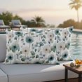 thumbnail image 4 of Watercolor Dandelion Outdoor Waterproof Pillow Covers, Spring Flowers Botanical Vintage Decorative Rectangle Throw Pillowcase Sofa Cushion Sham for Patio/Couch/Chair, 20"x12" 2 Pack, 4 of 8