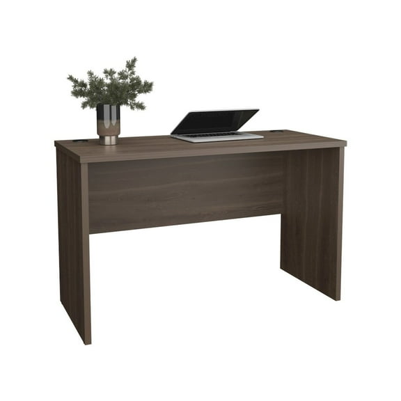 Depot E-Shop Revloc Desk, Gray Walnut
