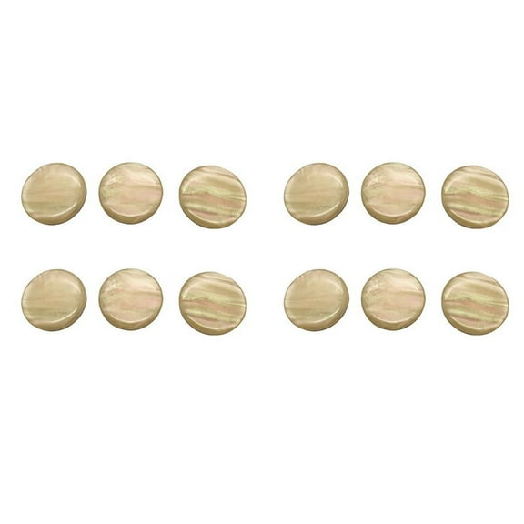 12 Pcs Trumpet Finger Buttons Valve Finger Trumpet Cap Screw Cover for Musical  Trumpet Accessories Yellow