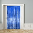 thumbnail image 7 of 2 Pack Blue Fringe Backdrop Curtains, Blue Streamers Party Backdrop, Baby Shower Decorations, Party Decorations Supplies For Birthday, Holidays, Parties & More, 7 of 7