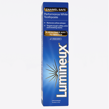 Lumineux Performance Whitening Toothpaste for Bright White Teeth Every Day, 3.75 oz