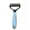 L-Blue, variant on Professional Pet Deshedding Brush Dog Hair Remover Pet Hair Knot Cutter Puppy Cat Comb Brushes Dogs Grooming Shedding Supplies