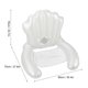thumbnail image 4 of Flotador inflable para piscina Vhermosa Silla balsa flotante color blanco perla, 4 of 8
