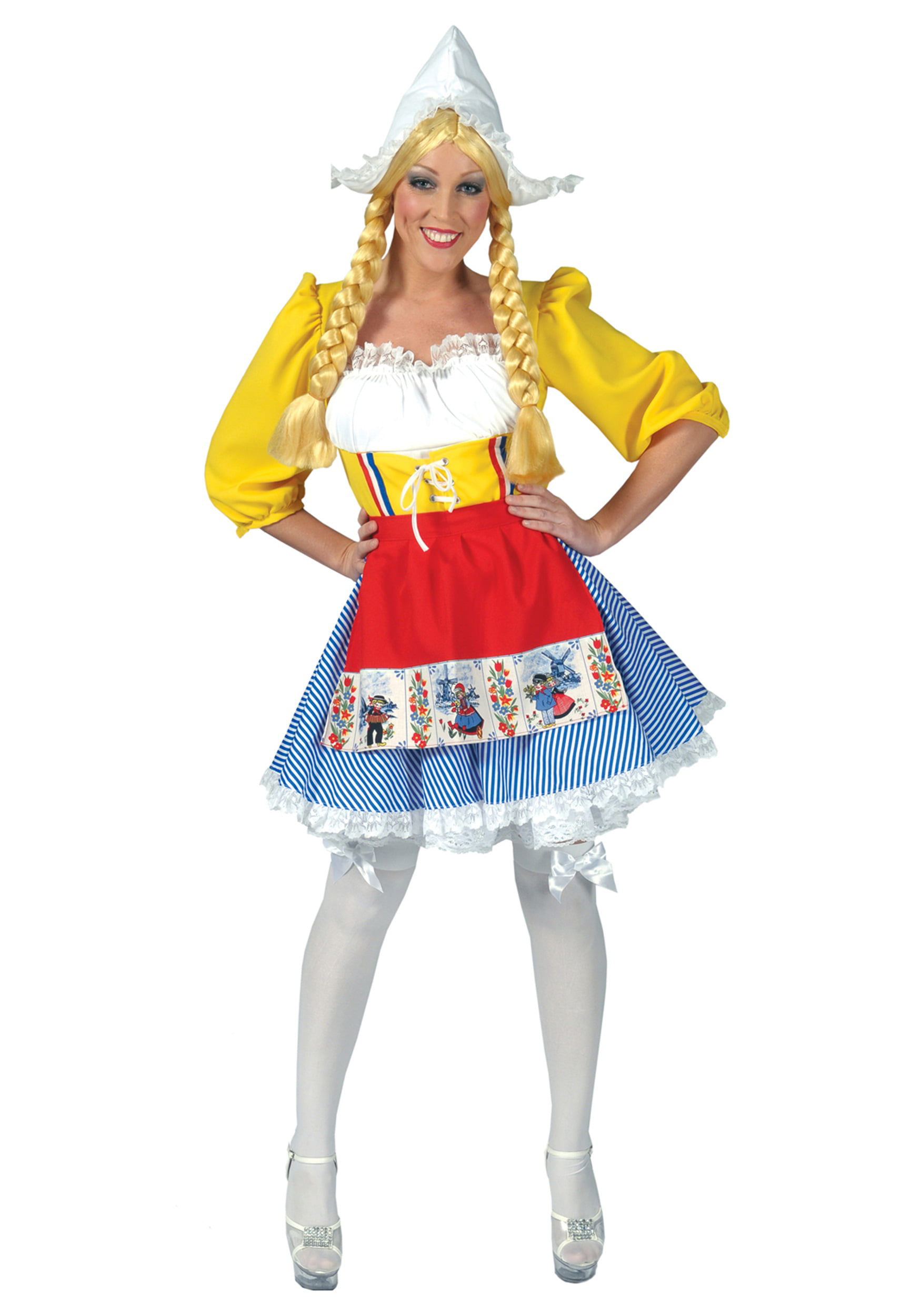 Adult Dutch Woman Costume - Walmart.com