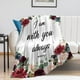 thumbnail image 2 of LHSHID Bible Verse Blanket Flannel Soft and Comfortable Anti static Bed Sofa Blanket 50x60in, 2 of 6