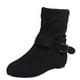 thumbnail image 1 of NECHOLOGY Botas Mujer Adulto Femenino Zapatos Botines para mujer Cremallera Tacones gruesos Botas retro Zapatos Transpirable Corto Botas de mujer (Black, 9.5), 1 of 6